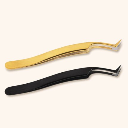 Eyelash Fiber Tip Tweezers